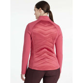 LeMieux Sudadera con capucha y cremallera Dynamique Cranberry