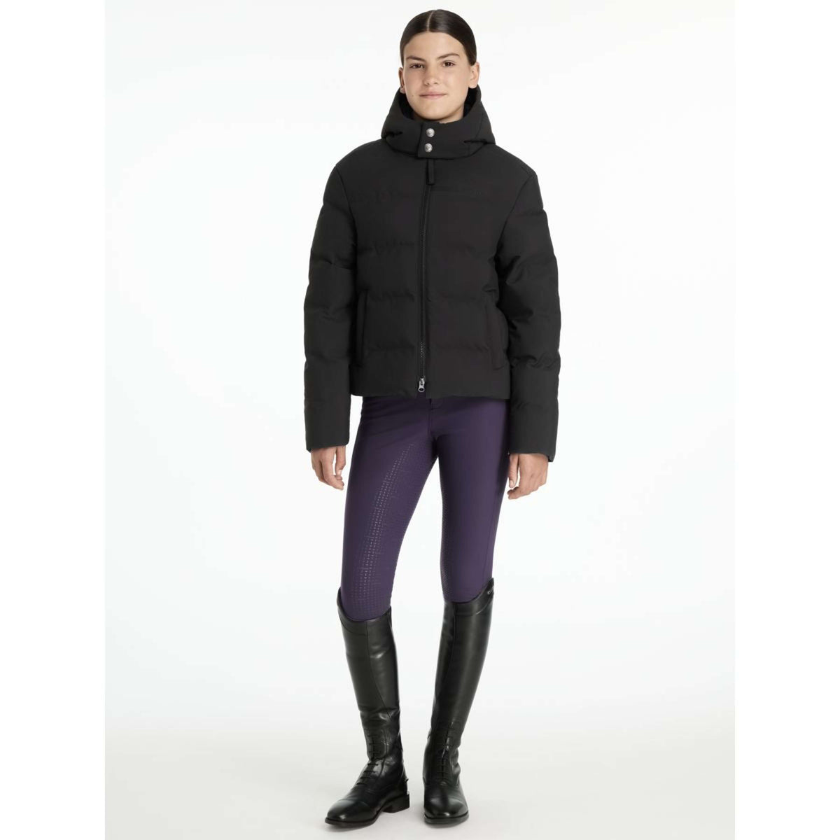 LeMieux Chaqueta Young Rider Daisy Corto Negro