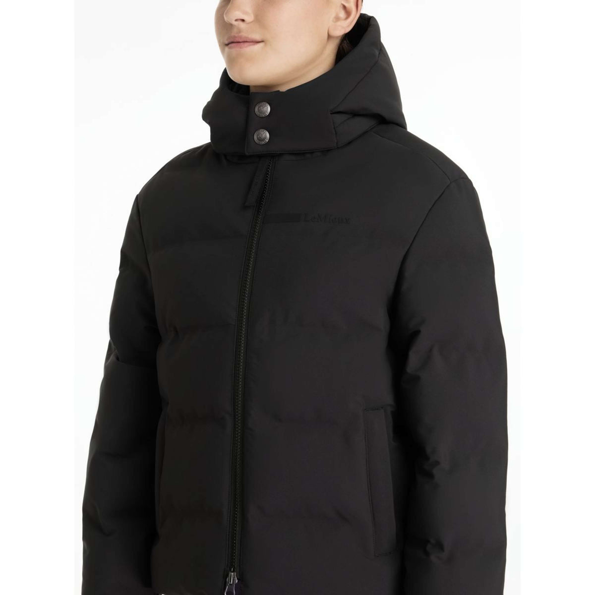 LeMieux Chaqueta Young Rider Daisy Corto Negro