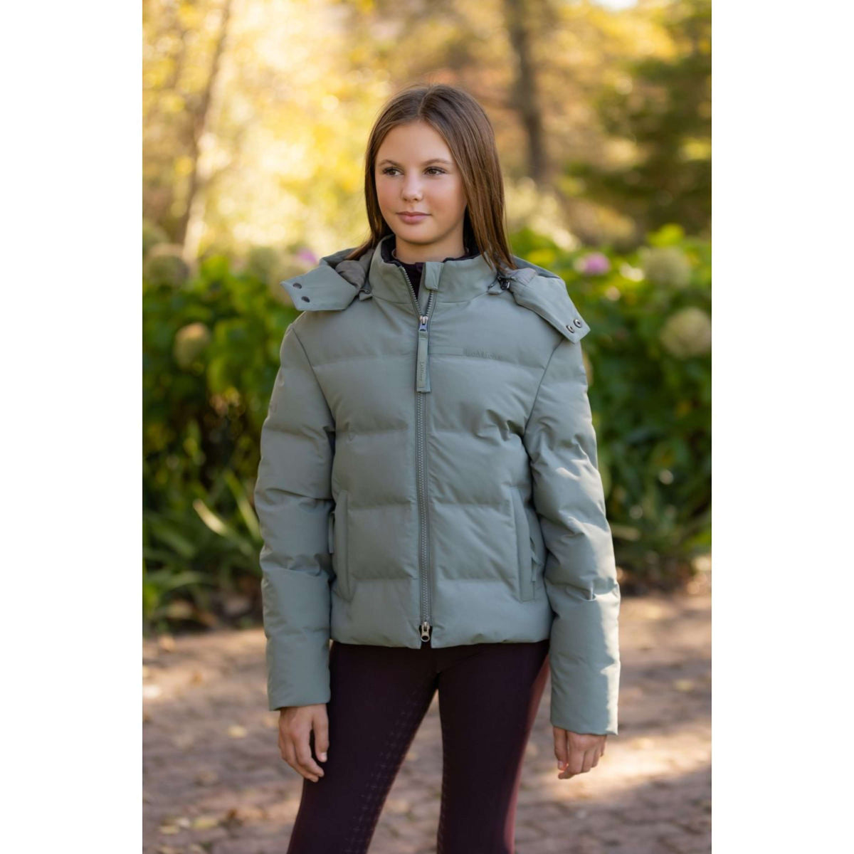 LeMieux Chaqueta Young Rider Daisy Corto Rosemary