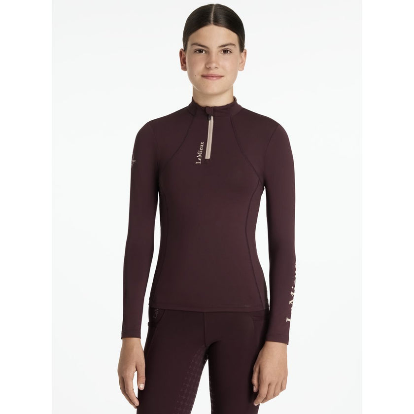 LeMieux Baselayer Young Rider Classique Color ES: Ciruela