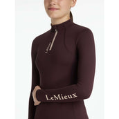LeMieux Baselayer Young Rider Classique Color ES: Ciruela