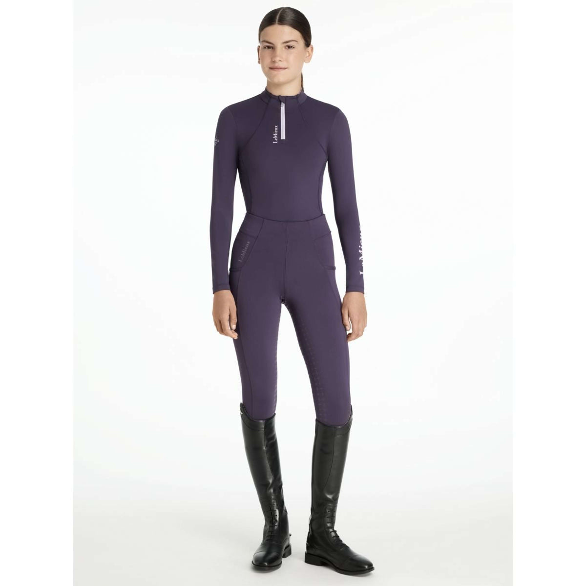LeMieux Baselayer Young Rider Classique Juniper