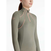 LeMieux Baselayer Young Rider Mia Mesh Rosemary