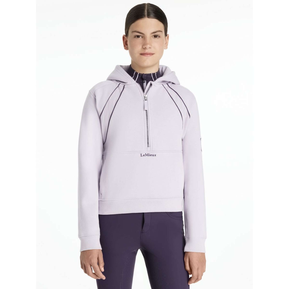 LeMieux Hoodie Young Rider Hettie Lilac