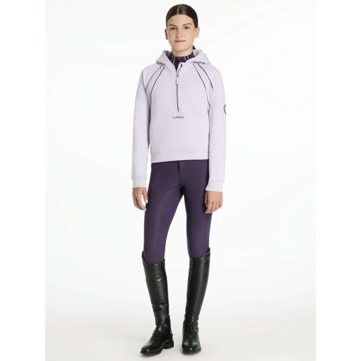 LeMieux Hoodie Young Rider Hettie Lilac