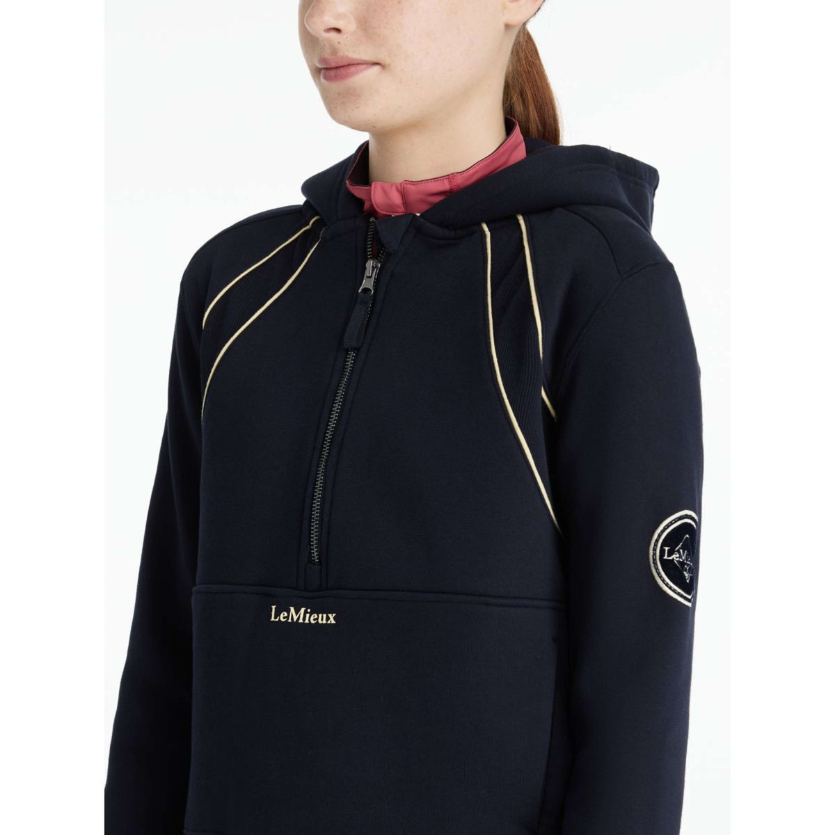 LeMieux Hoodie Young Rider Hettie Navy