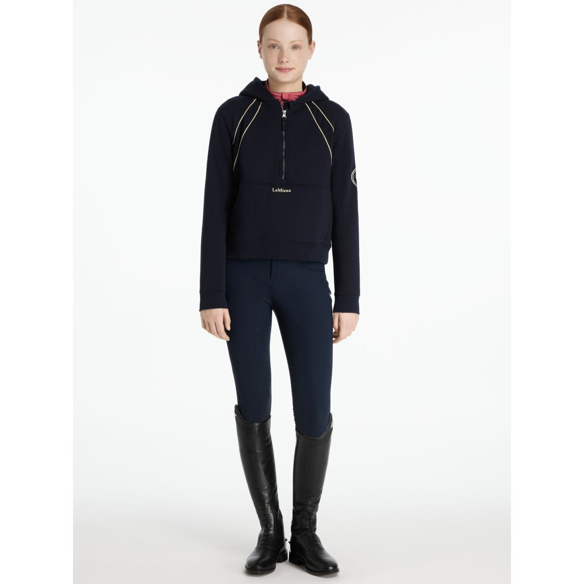 LeMieux Hoodie Young Rider Hettie Navy