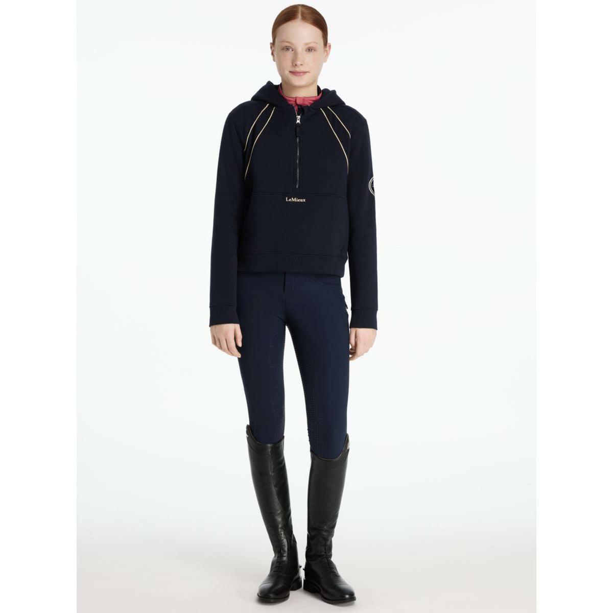 LeMieux Hoodie Young Rider Hettie Navy