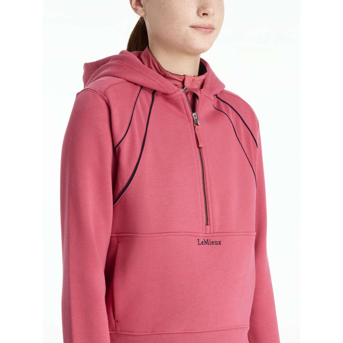 LeMieux Hoodie Young Rider Hettie Cranberry