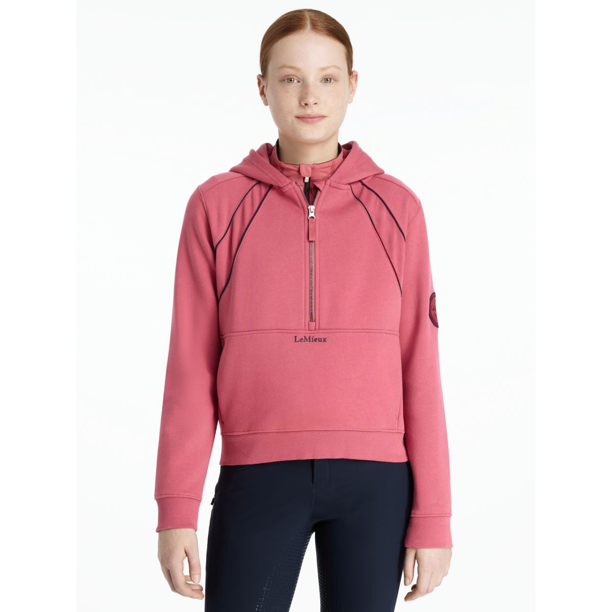 LeMieux Hoodie Young Rider Hettie Cranberry