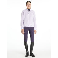LeMieux Sudadera con capucha y cremallera Young Rider Libby Fleece Lilac