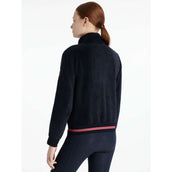 LeMieux Sudadera con capucha y cremallera Young Rider Libby Fleece Navy