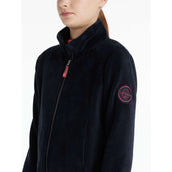 LeMieux Sudadera con capucha y cremallera Young Rider Libby Fleece Navy