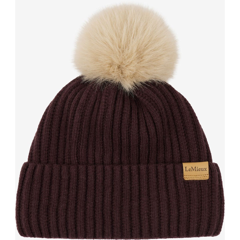 LeMieux Beanie Clara Rib Color ES: Ciruela