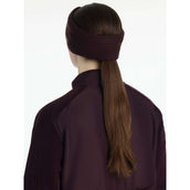 LeMieux Cinta para la cabeza Clara Rib Knot Color ES: Ciruela