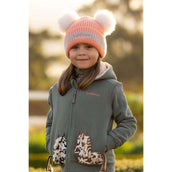 LeMieux Beanie Mini Double Pom Niños Peach Punch
