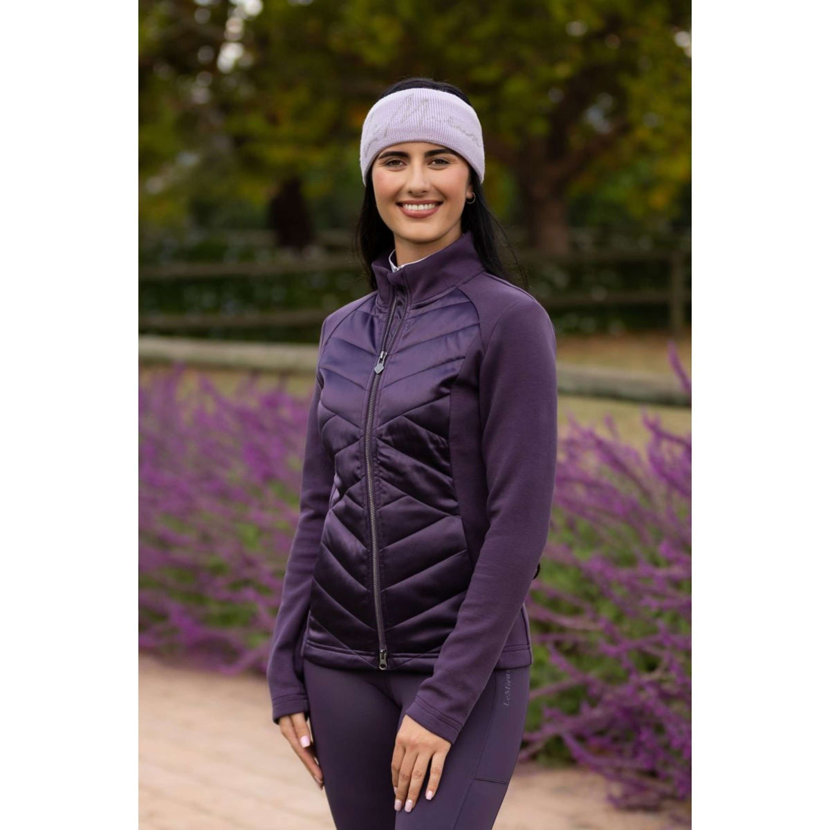 LeMieux Cinta para la cabeza Sparkle Lilac