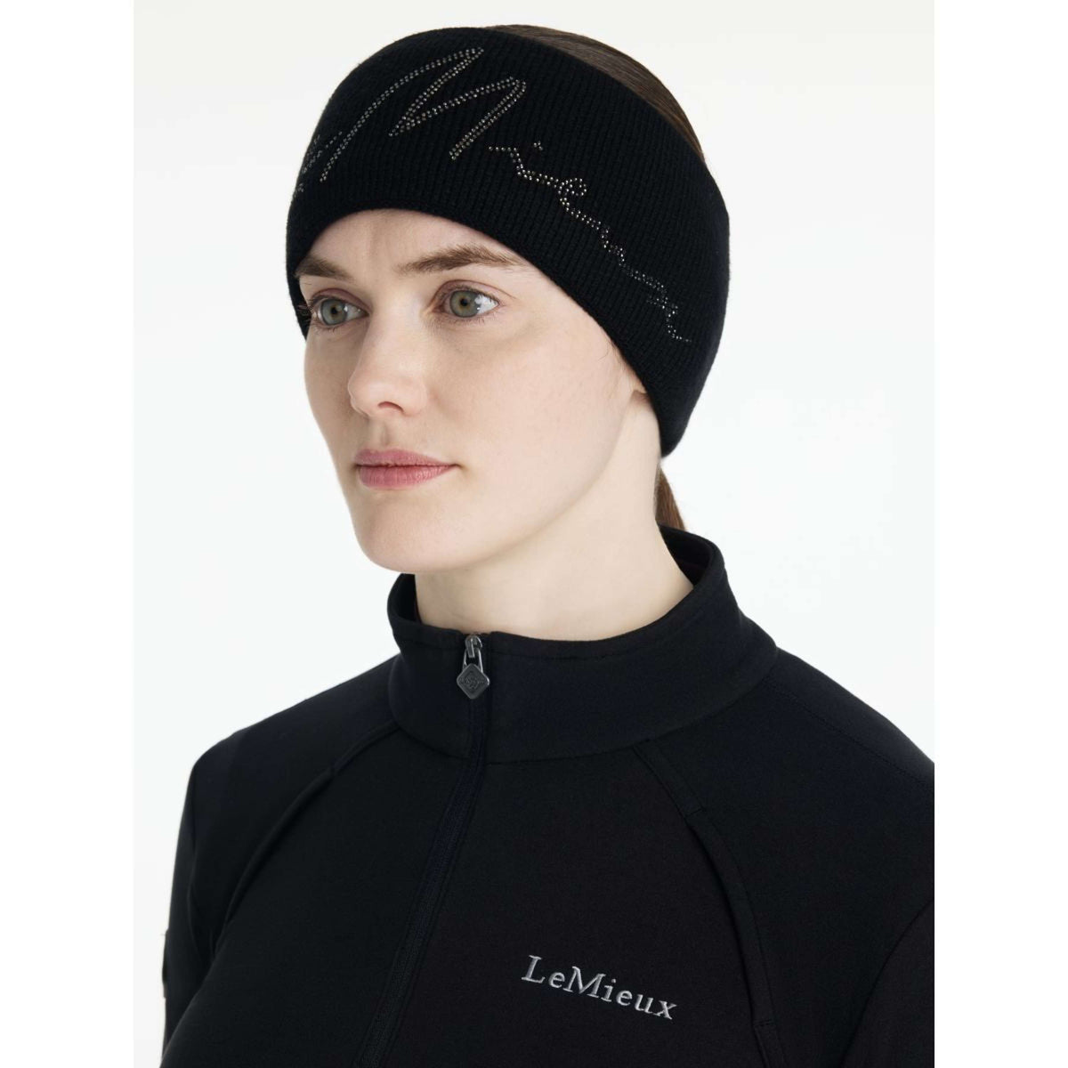 LeMieux Cinta para la cabeza Sparkle Negro