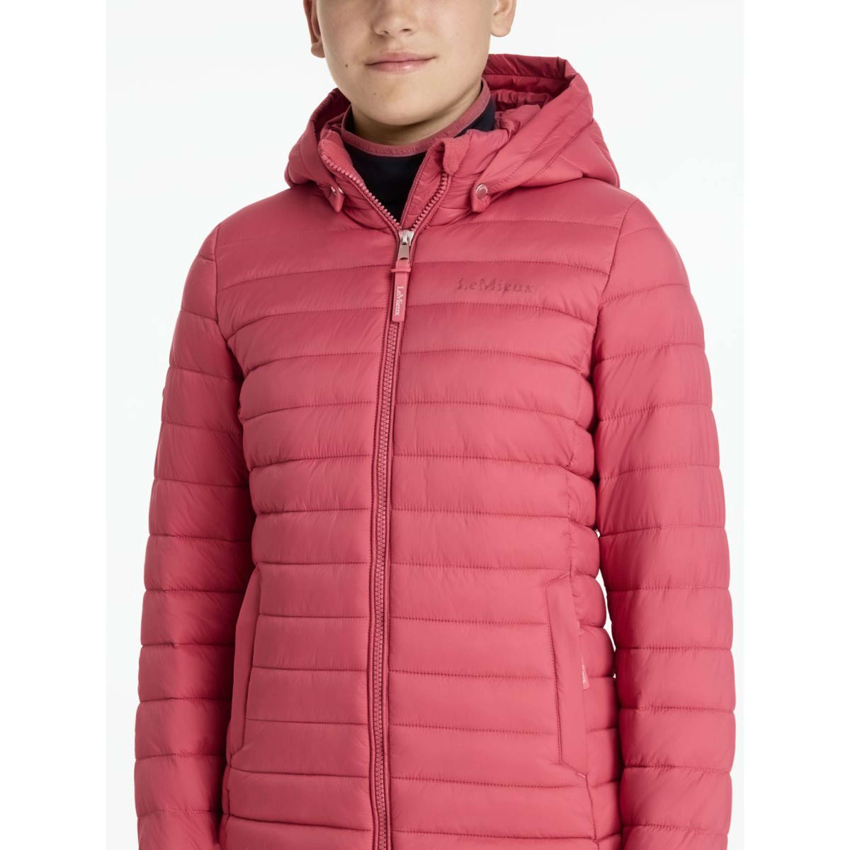 LeMieux Chaqueta Young rider Ruby Corto Cranberry