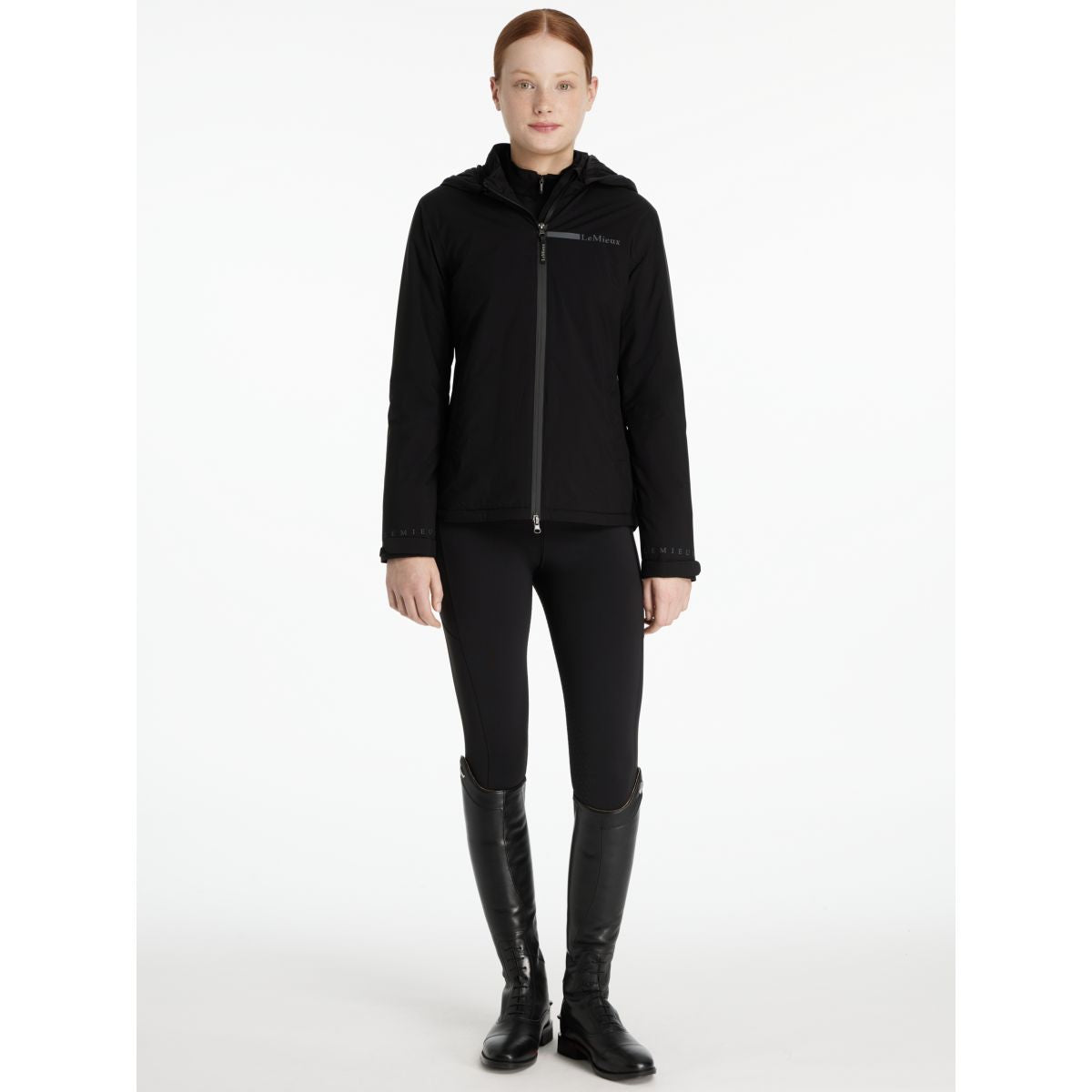 LeMieux Chaqueta Young Rider Thea Corto Negro