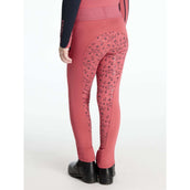 LeMieux Legging de Equitación Mini Full Grip Niños Cranberry