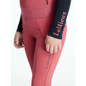 LeMieux Legging de Equitación Mini Full Grip Niños Cranberry
