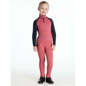 LeMieux Legging de Equitación Mini Full Grip Niños Cranberry