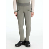 LeMieux Legging de Equitación Mini Full Grip Niños Rosemary