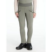 LeMieux Legging de Equitación Mini Full Grip Niños Rosemary