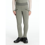 LeMieux Legging de Equitación Mini Full Grip Niños Rosemary