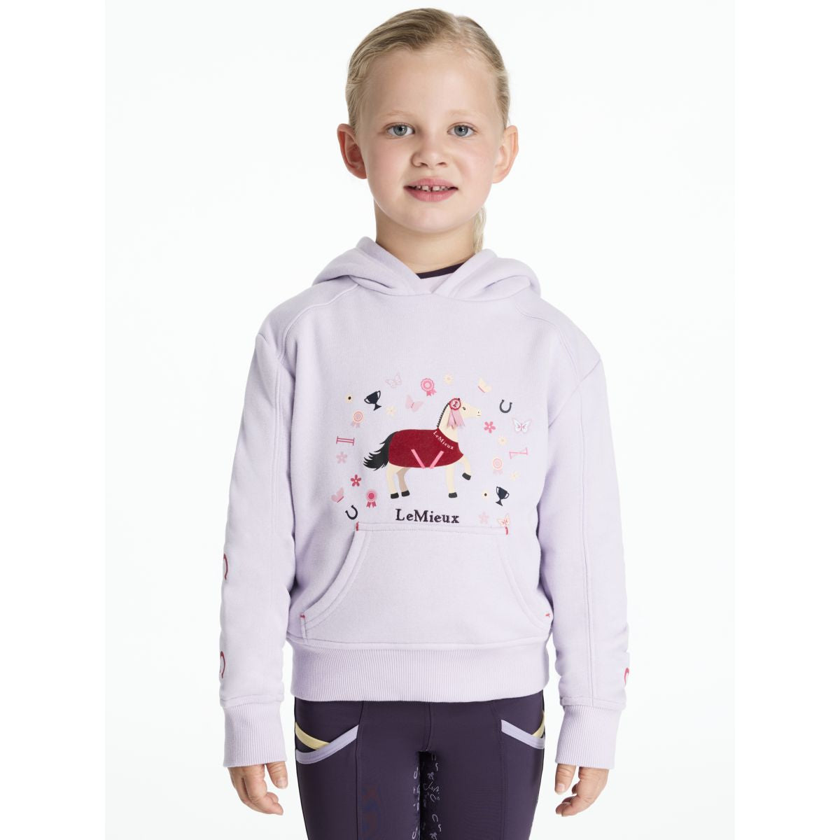 LeMieux Hoodie Mini Romi Niños Lilac
