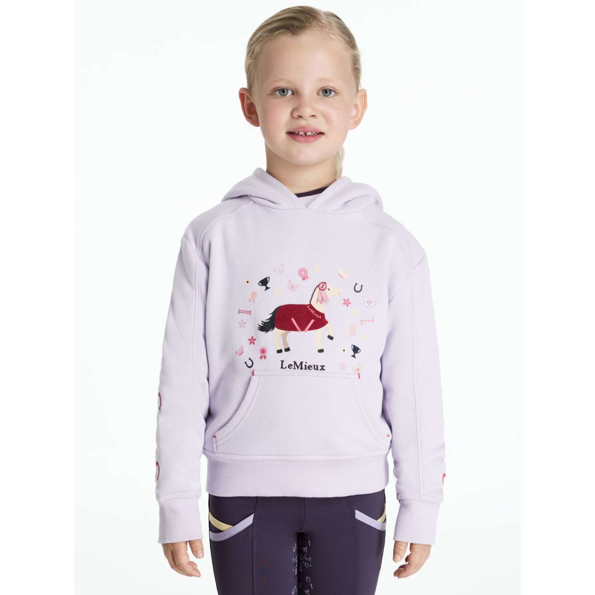 LeMieux Hoodie Mini Romi Niños Lilac