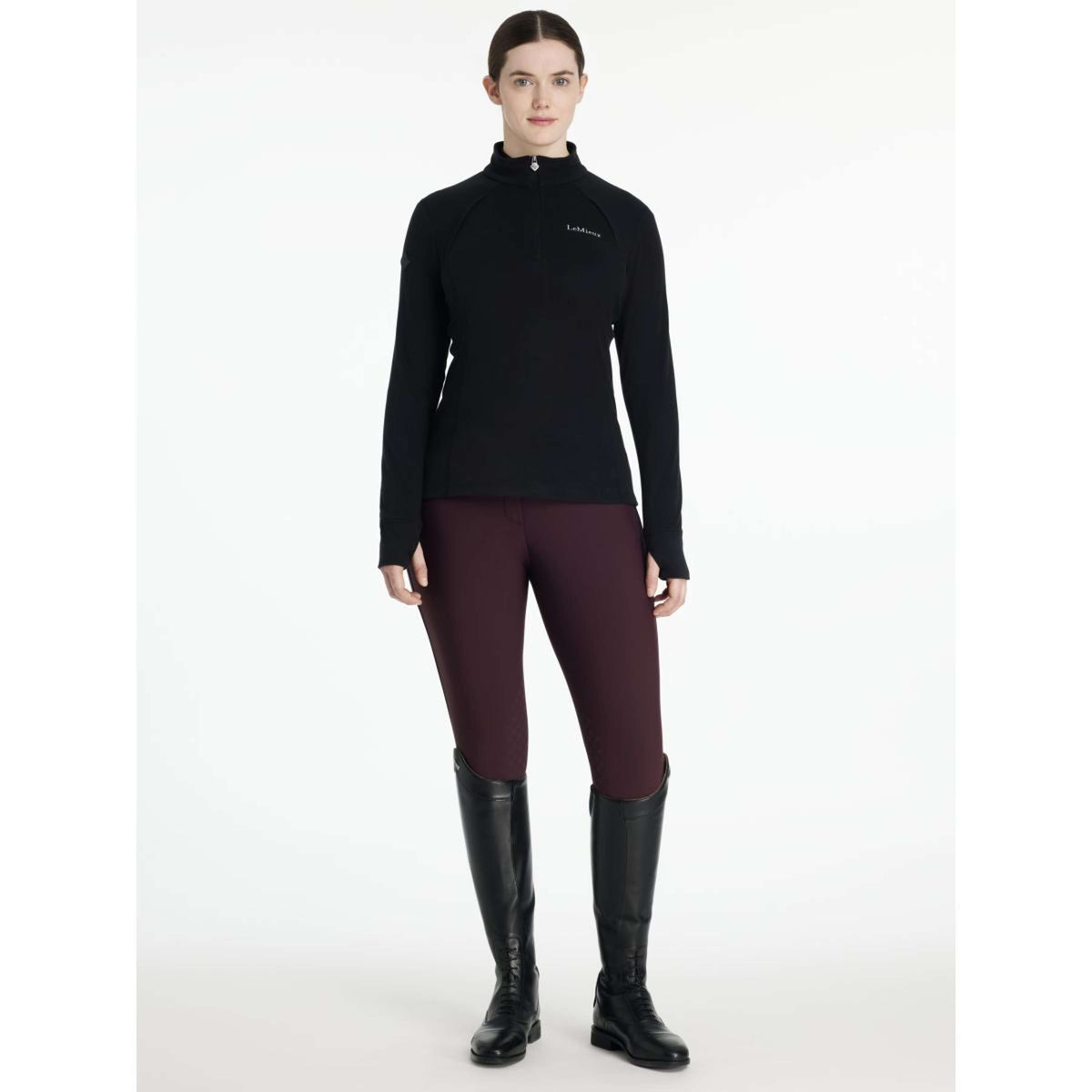 LeMieux Longsleeve Frances Fleece Negro
