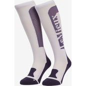 LeMieux Calcetines de Equitación Silicone Lilac
