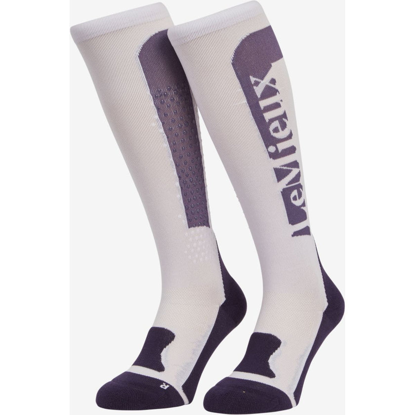 LeMieux Calcetines de Equitación Silicone Lilac
