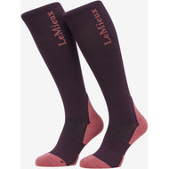LeMieux Calcetines de Equitación Performance Color ES: Ciruela