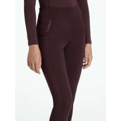 LeMieux Legging de Equitación Young Rider Orla Full Grip Color ES: Ciruela