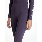 LeMieux Legging de Equitación Young Rider Orla Full Grip Juniper
