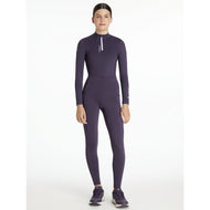 LeMieux Legging de Equitación Young Rider Orla Full Grip Juniper