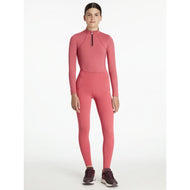 LeMieux Legging de Equitación Young Rider Orla Full Grip Cranberry