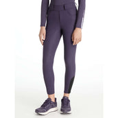 LeMieux Legging de Equitación Young Rider Ella Brushed Full Grip Juniper
