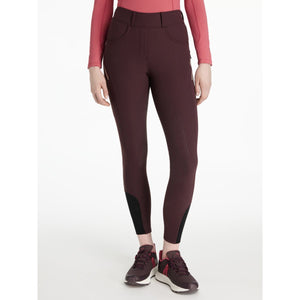 LeMieux Legging de Equitación Amy Color ES: Ciruela