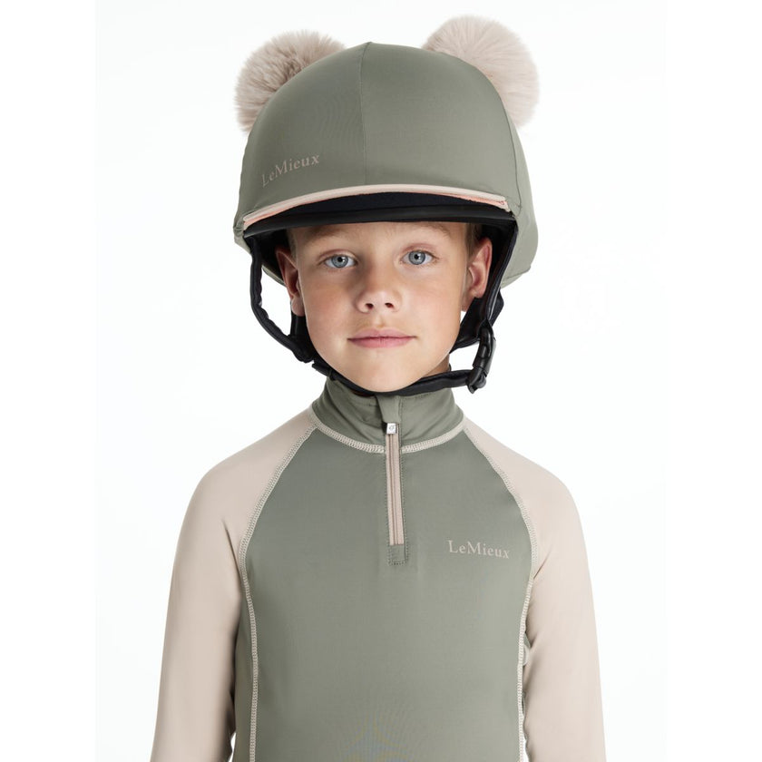 LeMieux Cubierta de tapa Mini Double Pom Niños Rosemary