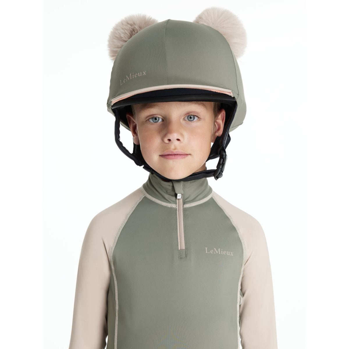 LeMieux Cubierta de tapa Mini Double Pom Niños Rosemary