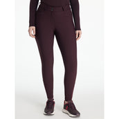 LeMieux Pantalón de Equitación Isabelle Full Grip Color ES: Ciruela