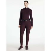 LeMieux Pantalón de Equitación Isabelle Full Grip Color ES: Ciruela