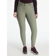 LeMieux Pantalón de Equitación Isabelle Full Grip Rosemary