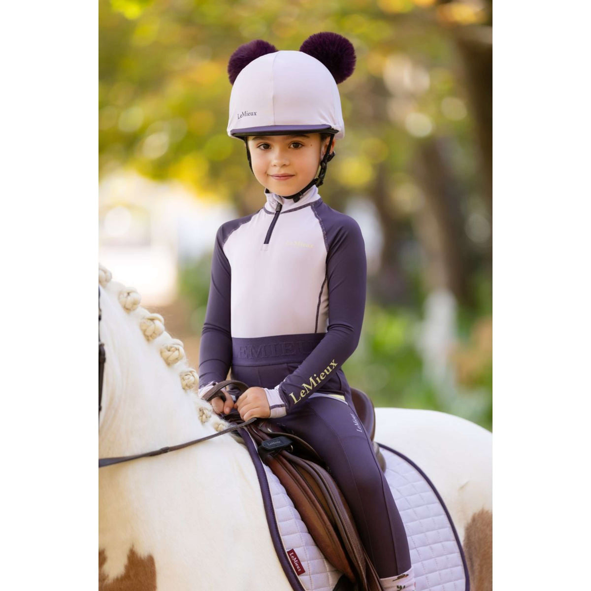 LeMieux Baselayer Mini Niños Lilac