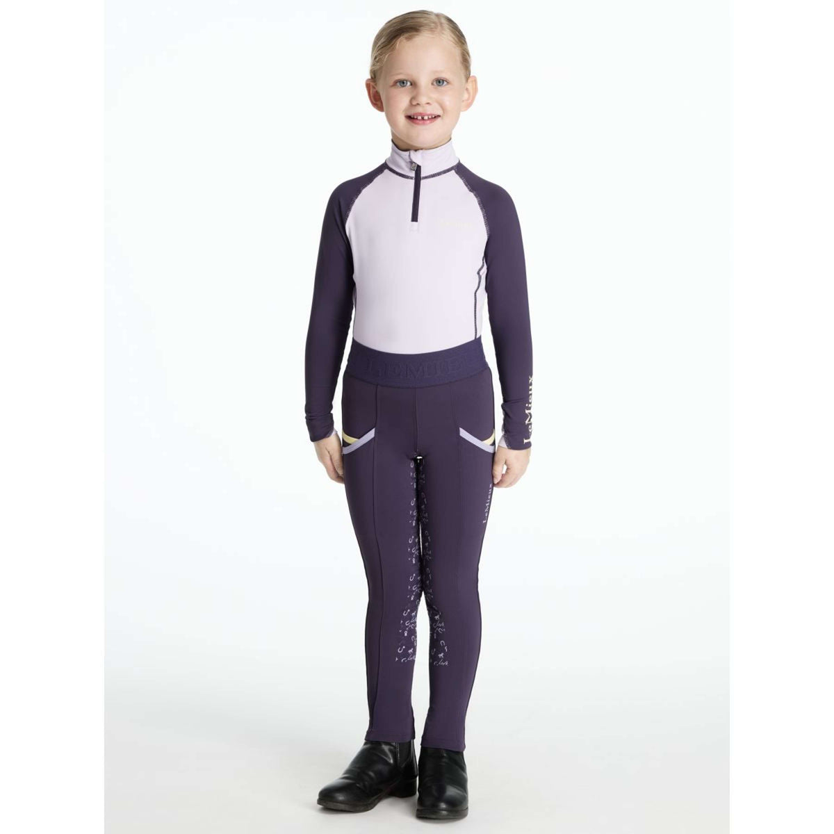 LeMieux Baselayer Mini Niños Lilac